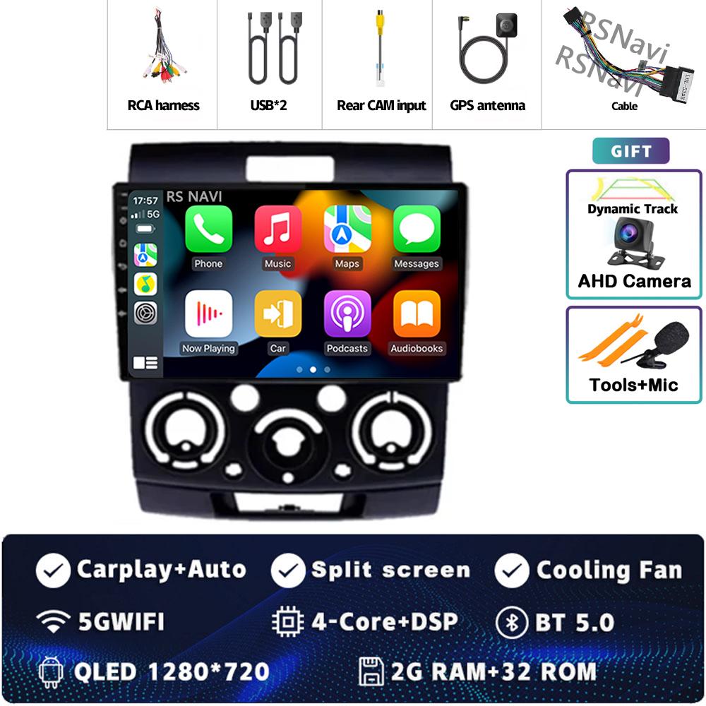 

Android 14 DSP автомобильное радио для Ford Everest Ranger Mazda BT50 BT-50 2006 2007 - 2010 GPS навигация мультимедиа видеоплеер стерео