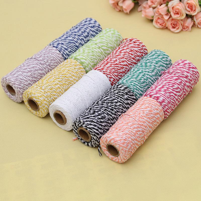 100M Cooking Butcher'S Cotton Twine Meat Trussing Strings Meat Sausage Tie Rope