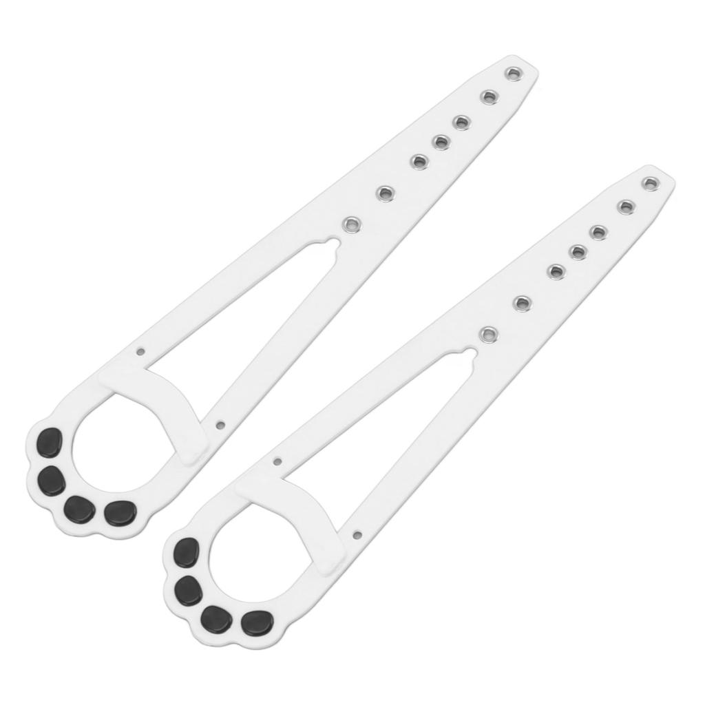 2pcs Cat Door Holder Latch Adjustable Cat Door Holder Latch Cat Door Stopper Keep Dogs Out White