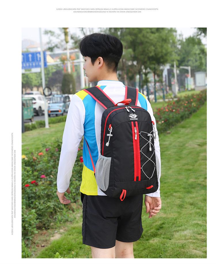 Ultra-Light Foldable Large Capacity Multipurpose Outdoor Backpack for Hiking and Cycling