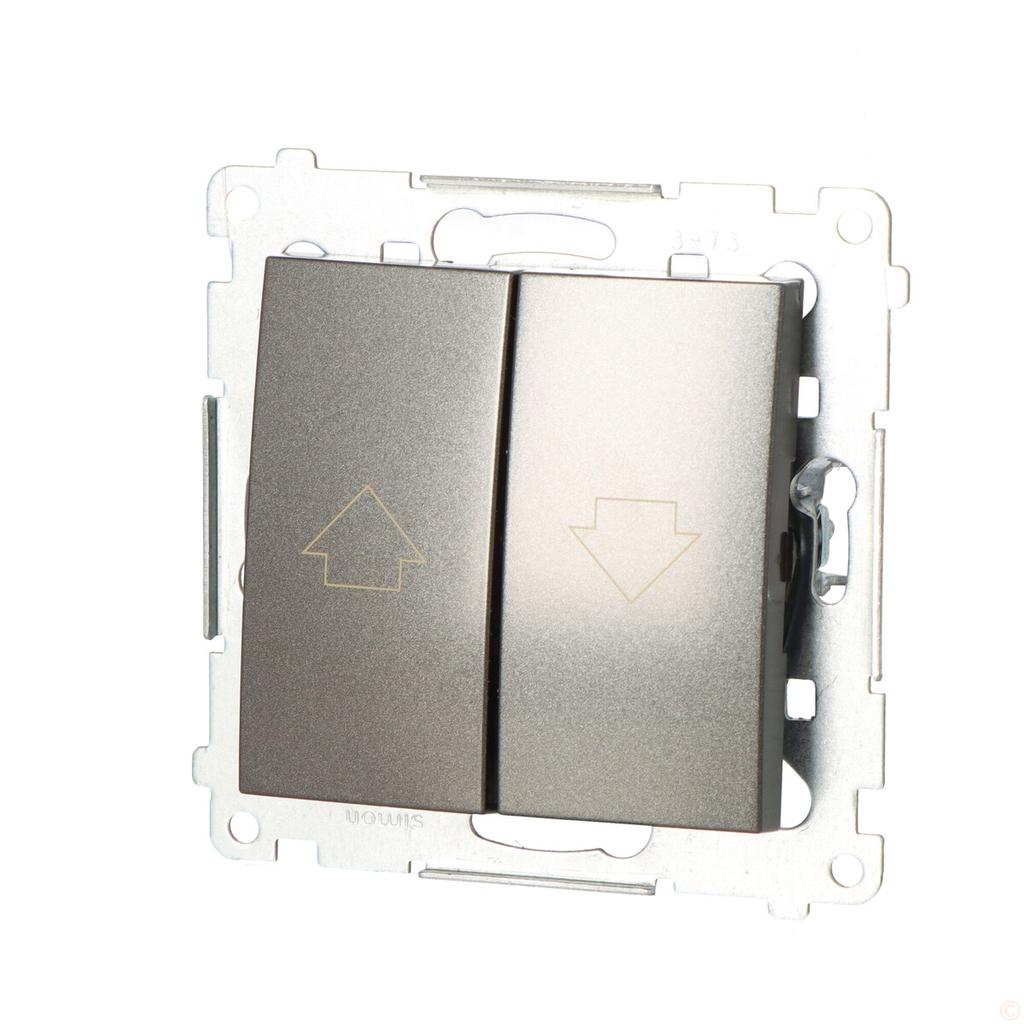 Shutter button with electric lock for simultaneous activation 10 AX, ant