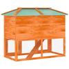 Small Animal Rabbit Hutch 2 Story Wooden Design
