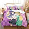 2023 Higurashi When They Cry Bedding Set Single Twin Full Queen King Size Bed Set Aldult Kid Bedroom Duvetcover Sets Anime