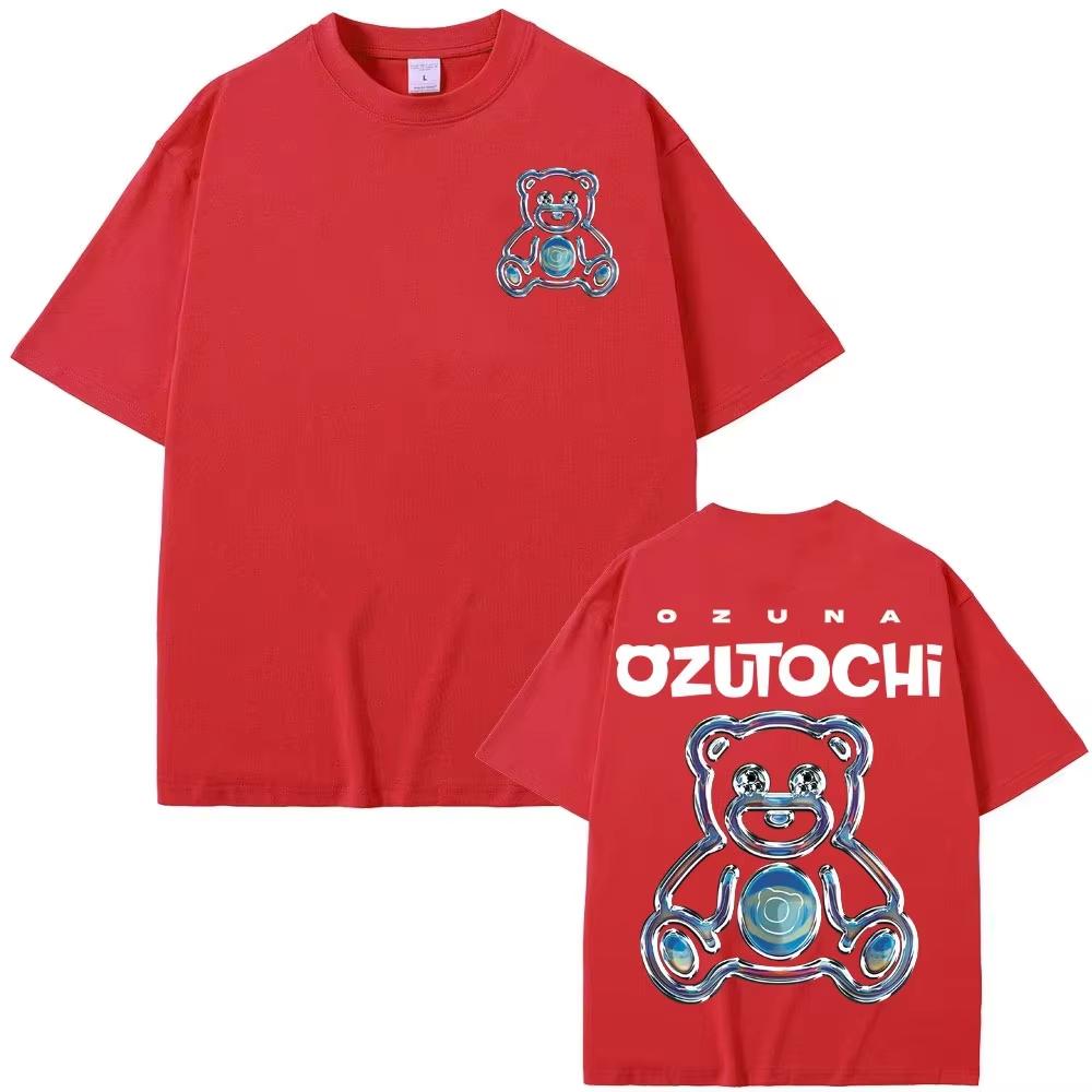 Rapper Ozuna Ozutochi Album Cover Essentielle T-Shirts Mode Vintage Herren Damen FrühlingSommer Kurzarm Oberteil Streetwear