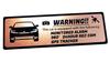 New 60 Series Prius PHEV Security Emblem 24 Hour Monitoring Dash Cam GPS Tracker Sticker