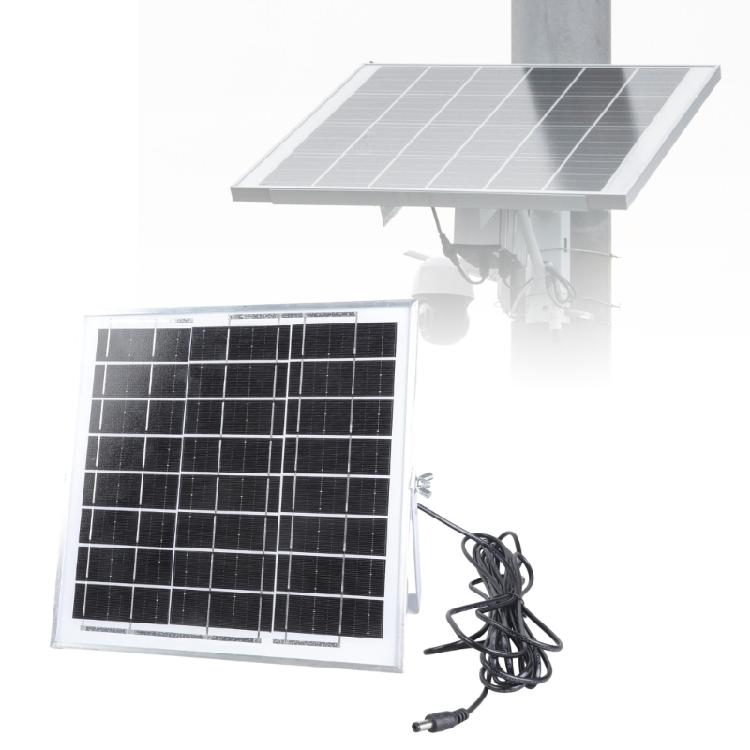 12V 0.66A Solar Panel 4.75m Output Wire 5.2x2.1mm Plug Ecological Friendly Power Solution for Outdoor Electronics Charging