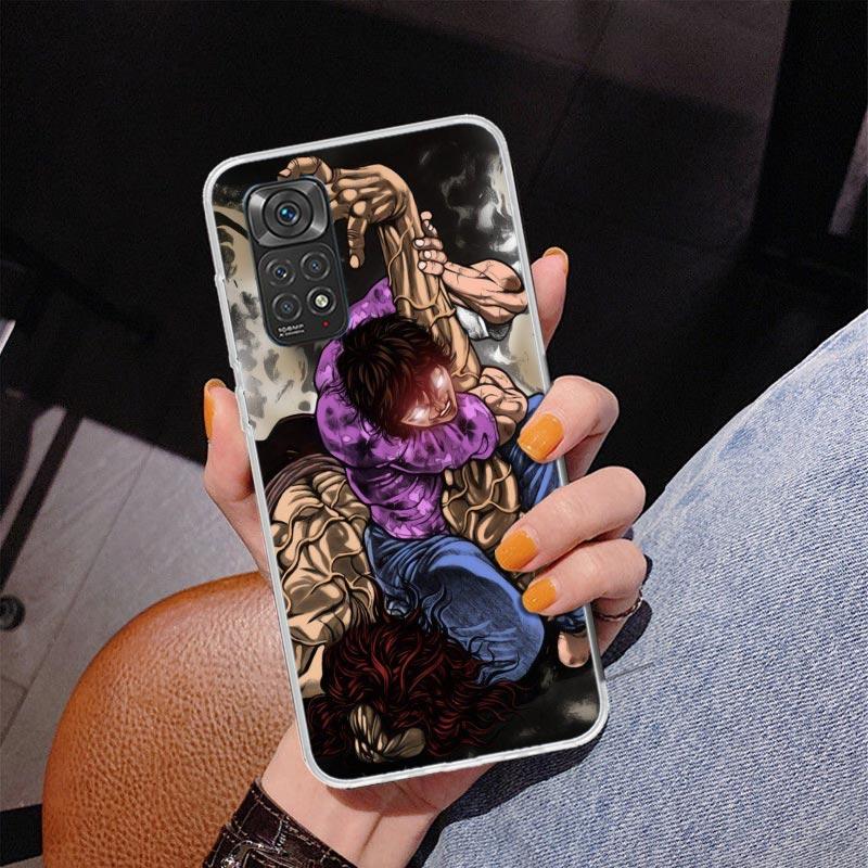 Baki the Grappler Original Anime Phone Case For Xiaomi Redmi Note 15 14 13 12S 12 11 Pro Plus 14S 11S 11E 10 10S 11T 5G Personal