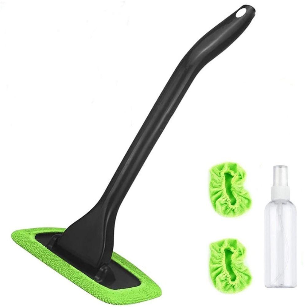 

С 3 чистящими подушечками Инструменты для чистки лобового стекла автомобиля Стекло автомобиля зелёный