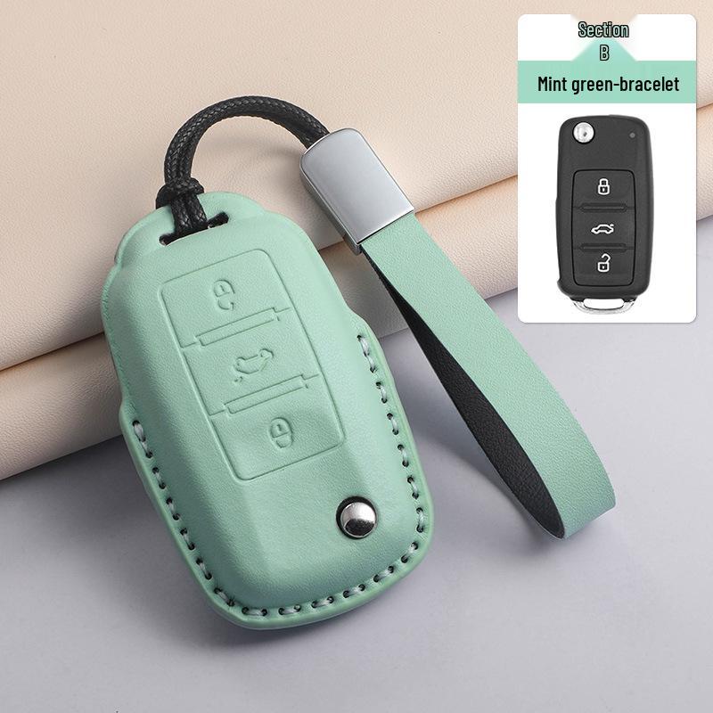 Volkswagen Key Cover for Sagitar, T-Roc, Passat, Bora, Magotan, Polo, Lavida, CC, Tayron, Golf