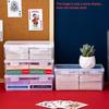 1 Stück Vielseitige Klarsicht-Aufbewahrungsbox aus Kunststoff mit Deckeln Perfekt für Spielkarten, Bausteine & Puzzles - Ideale Geschenkverpackungsartikel