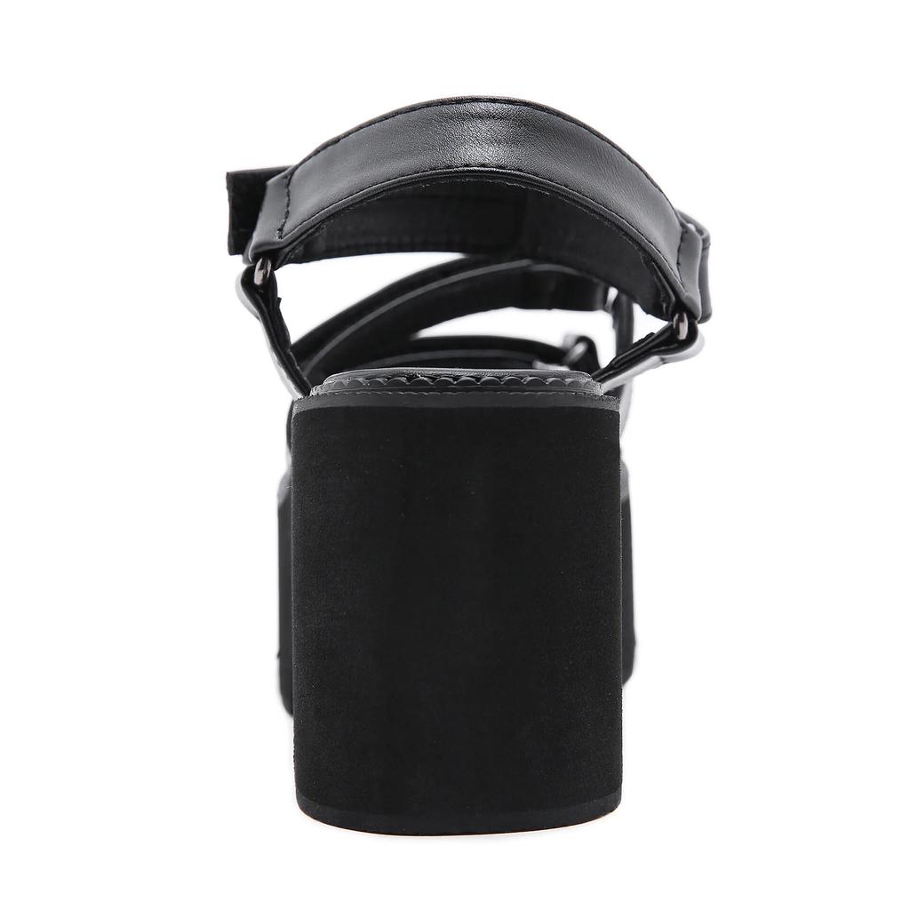 2024 Winter 8cm Heels New Summer Holiday Trend The Bottom Of The Sponge Cake And The Sandals LHX