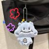 Kawaii Big Mouth Dragon Pendant Mini Plush Doll Cartoon Bag Ornament Gift Doll Pendant Plush Keychain Gift
