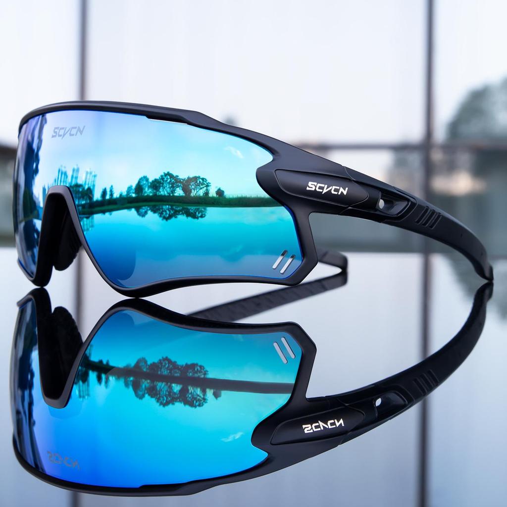 Photochromic Cycling & Sports Goggles for Mountain Biking, Running, and Skating