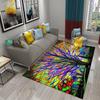 3D Colorful Abstract Tree Carpet for Kitchen Bathroom Entrance Non-Slip Carpet Living Room Balcony Bedroom Decor Floor Mat Rugs