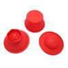 3Pcs/set Food Grade Silicone Cake Molds Ice Crm Brd Mousse Mould Baking Tool Red