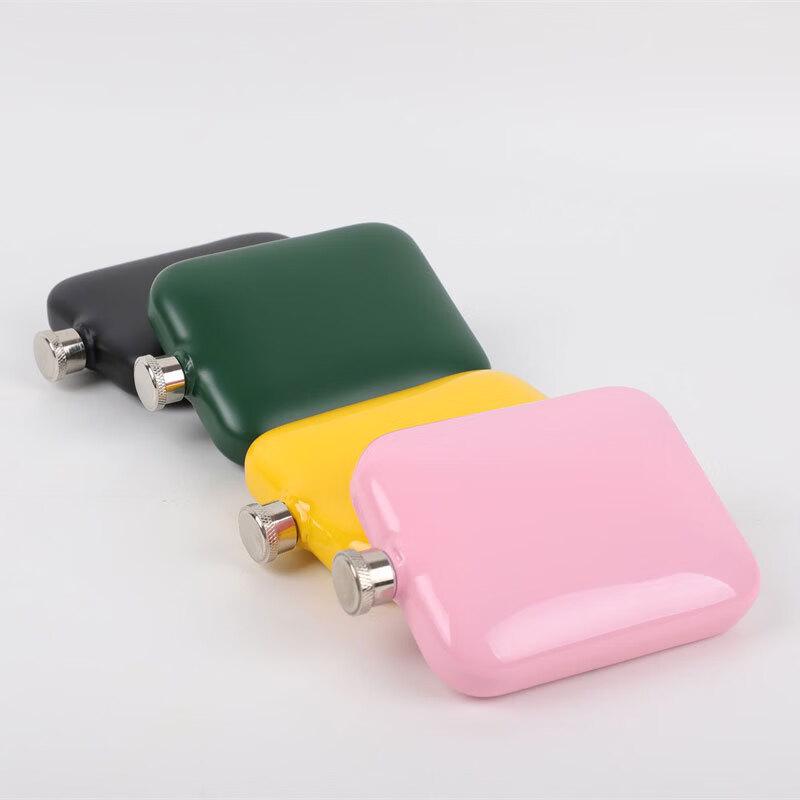 Square Portable Flask
