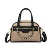 Simple Hand Held Bowling Bag for Women's New Style Niche Bag with One Shoulder Crossbody Pillow Bag