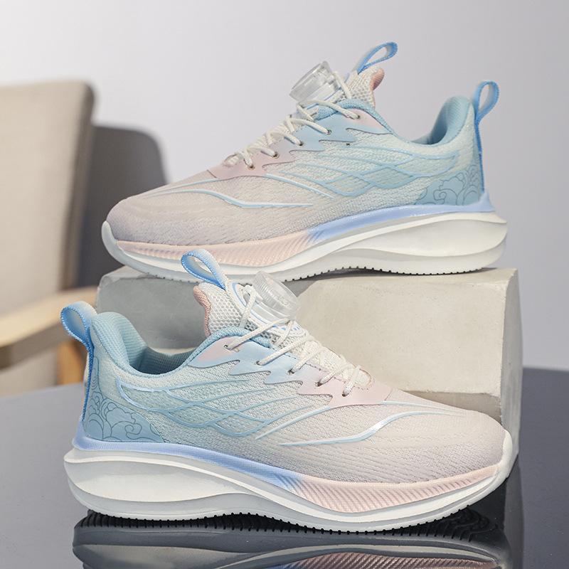 Children's Shoes Boys' Casual Sports Shoes Spring New Breathable Red Rabbit Running Shoes Girls Middle School Children and Primary School Students