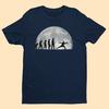 Evolution of The Sword Fencer T Shirt From Ape Through Prehistoric Man To Fencer Fencing In The Moonlight Graphic T Shirts Tees