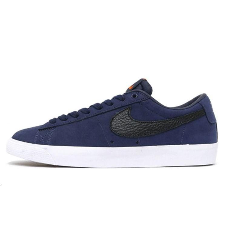 

Новые Nike Zoom Blazer Low Pro Gt Iso Sb Orange Label Midnight Navy CW7462-400 43