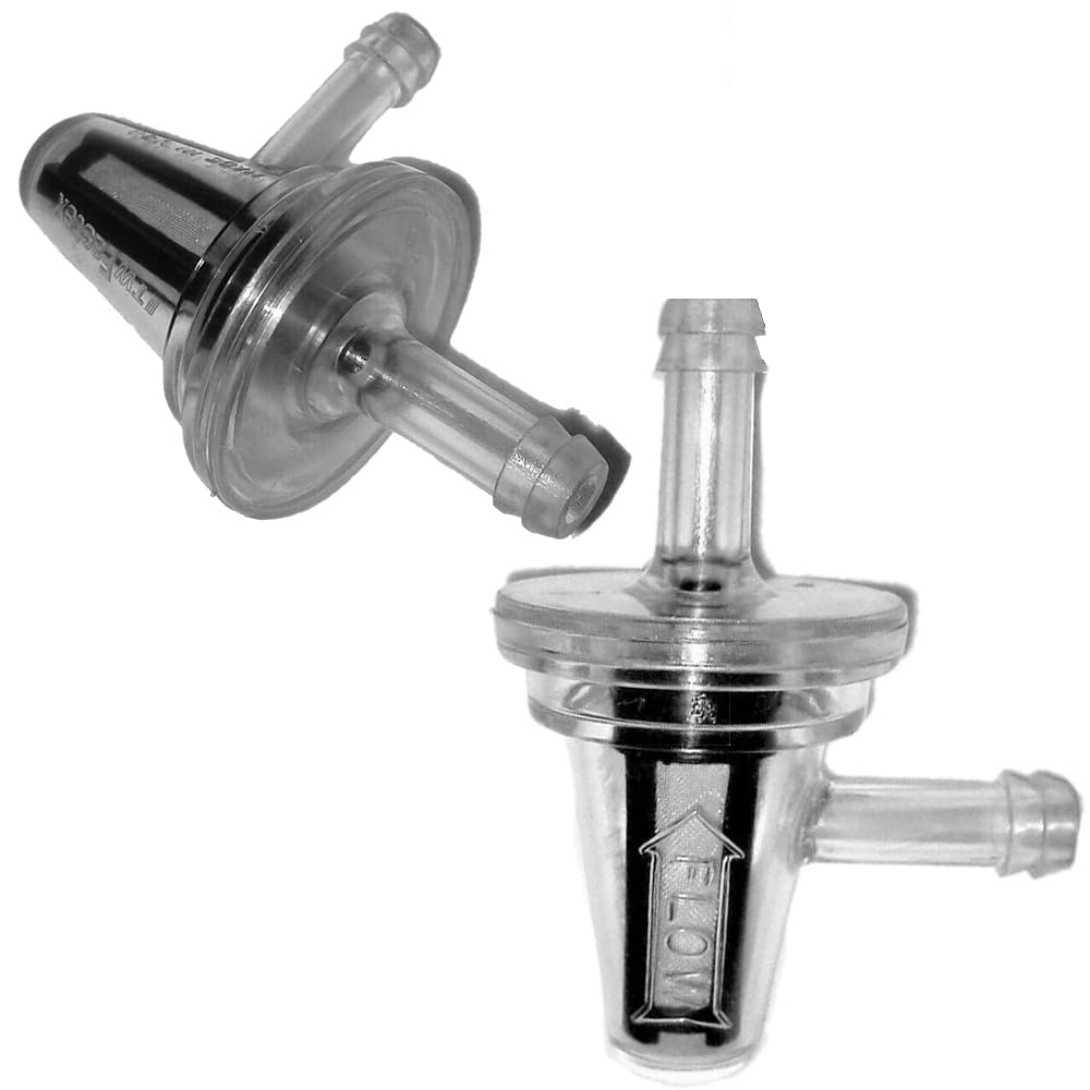 

YehVeh Right Angle Large Inline Fuel Filter Pack of 2 90 Degree 1/4 6mm