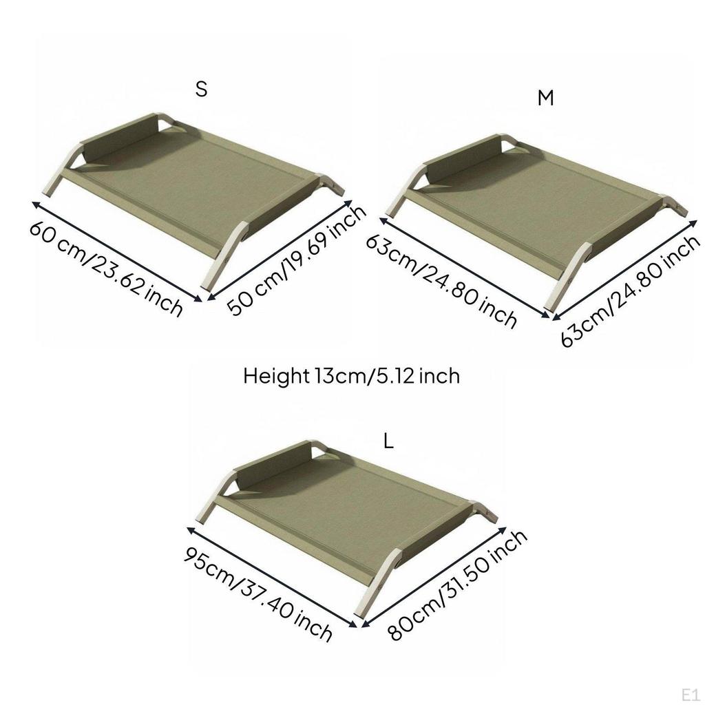 Raised Pet Bed Dampness-Resistant-Resistant Elevated Breathable