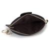 Women's Top Grain Cowhide Mini Coin Purse with Elephant Keychain - Cute, Japanese Style, Real Leather, Super Thin