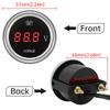 52mm Digital Voltmeter LCD Display Volt Meter for Car Truck Auto Engine Voltmeter Gauge 12V/24V