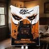 1pc Mad MaxOutdoor Flannel Blanket Soft Plush Decor for Picnics, camping,Bedroom, Playroom, or Lunch Break, Perfect Gift