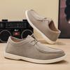Men's shoes casual single shoes low-top foot-fitting one-pedal lazy shoes fashionable versatile large-size flat shoes men