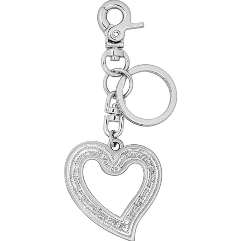 

nff lettering heart key ring ONE
