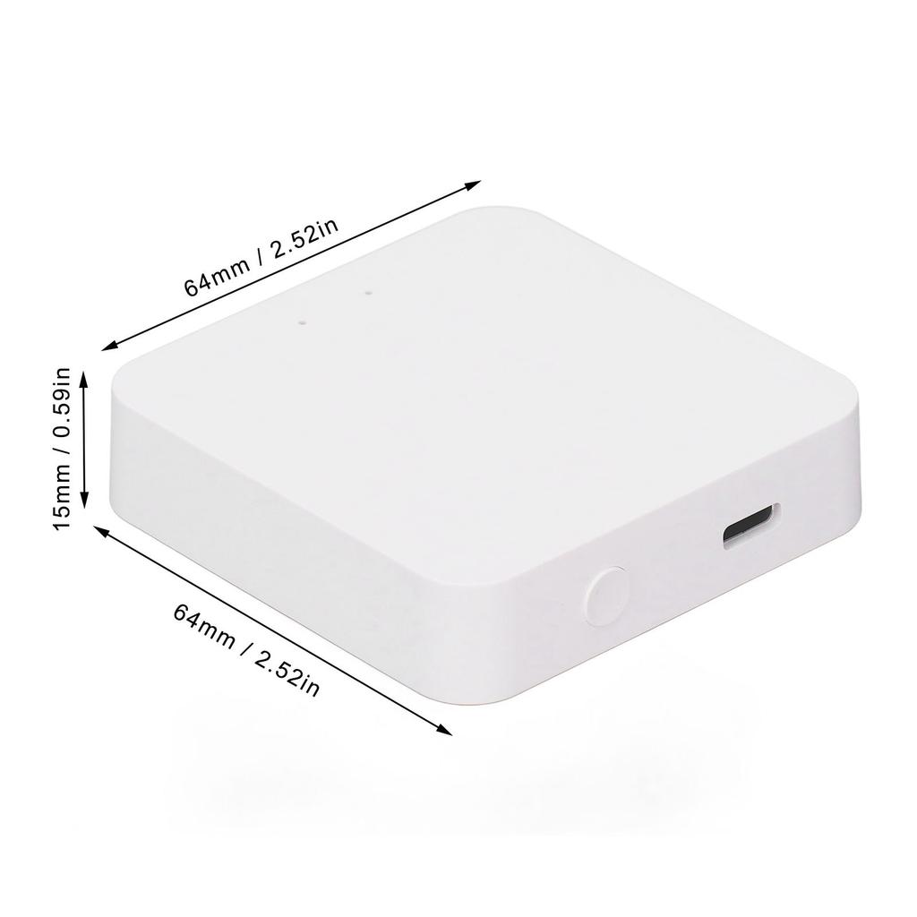 For Zigbee Hub Gateway 2.4GHz WiFi Bluetooth APP Remote Control Type C Smart Home Hub