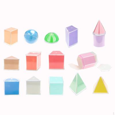 3D Geometric Shapes,3D Shapes Geometric,Montessori Toys,Geometric Blocks,for Home School