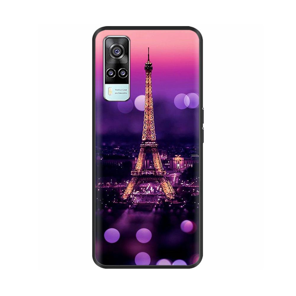 Für Vivo Y33 V2057 Hülle Silikon Weiches TPU Handy Rückabdeckung für Vivo Y33 4G Hülle für vivoY33 Y 33 2021 Coque Fundas Para Bumper