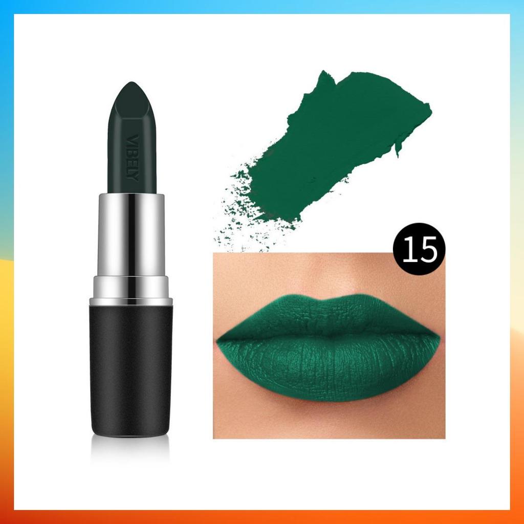 18 Colors Waterproof Matte Lipstick Professional Makeup