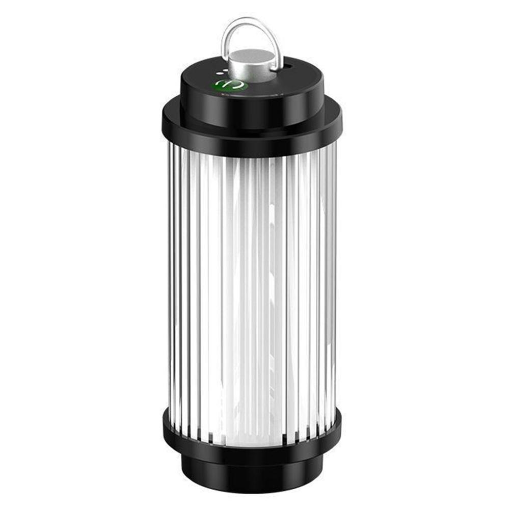 LED Magnetic Camping Lantern 5 Light Modes Hanging Tent Light 2000mAh Multifunction Desktop Light Type C Charging for Emergency