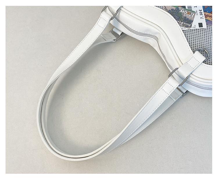 Heart-Shaped Lolita JK Uniform Crossbody Bag – Cute, Small Capacity for Girls