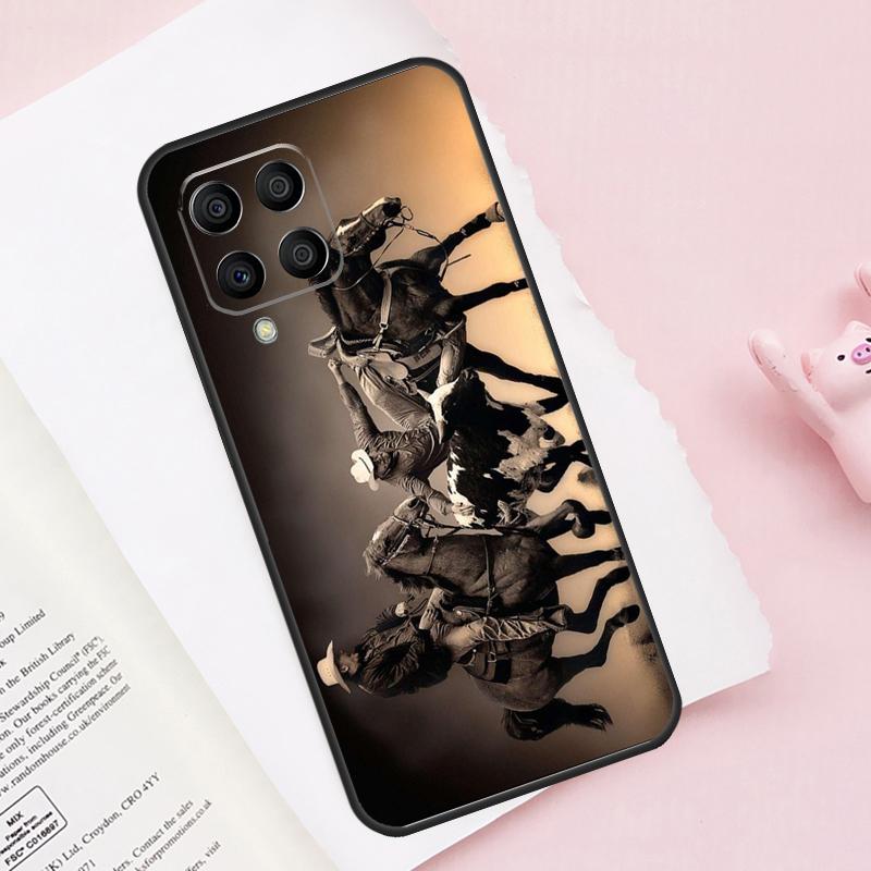 Rodeo Cowboy Lasso Case For Samsung Galaxy M16 M36 M56 M21 M20 M23 M31 M11 M54 M14 M34 M13 M52 M32 M12 M15 M55