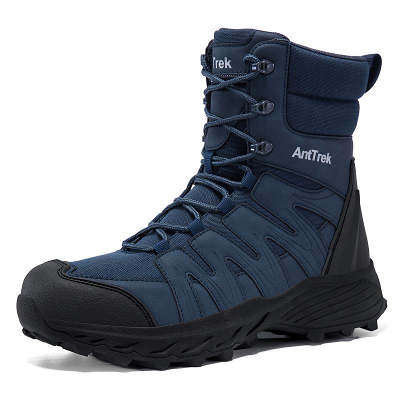 Outdoor sports hiking men's boots hiking shoes non-slip and wear-resistant waterproof high-top hiking shoes