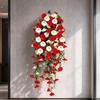 Artificial Plants Flowers Simulated Plants Morning Glory Vines Wedding Party Decoration Hanging Flower Garden Decor Accessories
