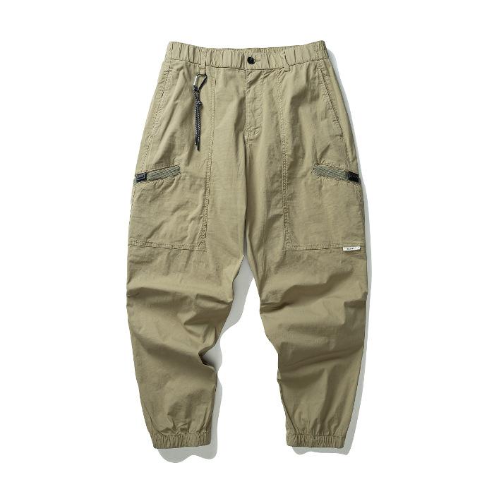 Outdoor overalls men's trendy brand loose casual trousers youth versatile leggings Harlan closed leggings