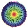 Bohemian 43cm/80cm Round Pillow Case Mandala Pattern Cushion Cover Indian Elephant Retro Meditation Floor Decorative Pillows