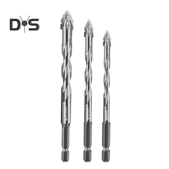 Firkantet tagget eksentrisk borbitssett Høy hardhet Rustsikker Enkel installasjon Multifunksjonelt skjevt hode borbitssett