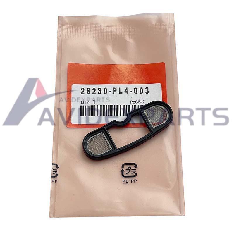 1pcs 28230 PL4 003 28230-PL4-003 For Honda Solenoid Gasket Spool Valve Filter