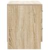 Nightstand Sonoma Oak 62 X 34.5 X 44.5 Cm Particleboard
