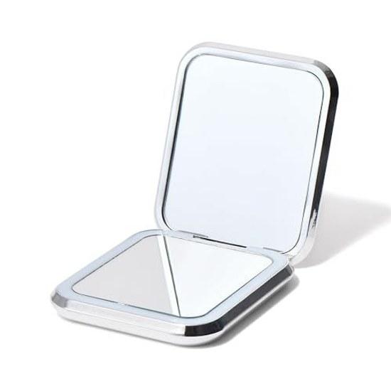 Francfranc Blonche LED Compact Mirror Silver