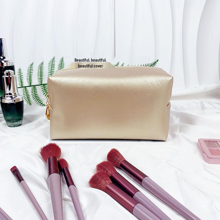 Pearl Letter Makeup Bag - Stylish Bridal Clutch & High-Value Storage Solution