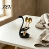 Compact Multi-use Organizer 3D Printed Elegant Swan Storage Rack with Ventilation And Draining Base, Artistic Desktop Decoration Multi-Purpose