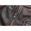 Chinese Size Vintage Motorcycle Jacket Men Genuine Leather Jackets 100% Cowhide Leather Coat Winter Biker Jacket Moto Clothing
