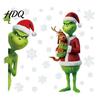 Snowflake Window Decals 2Pcs Christmas Sticker Decorations Winter Clings Reusable Electrostatic Ornaments Seasonal Glass Stickers with for